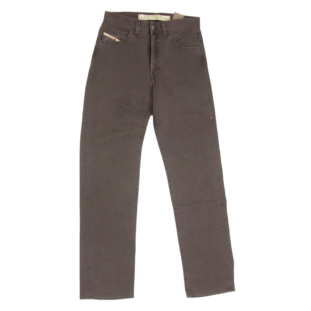 DIESEL ディーゼル フラッシャー付き PANTALONE パンタロン パンツ ブラウン系 29【中古】