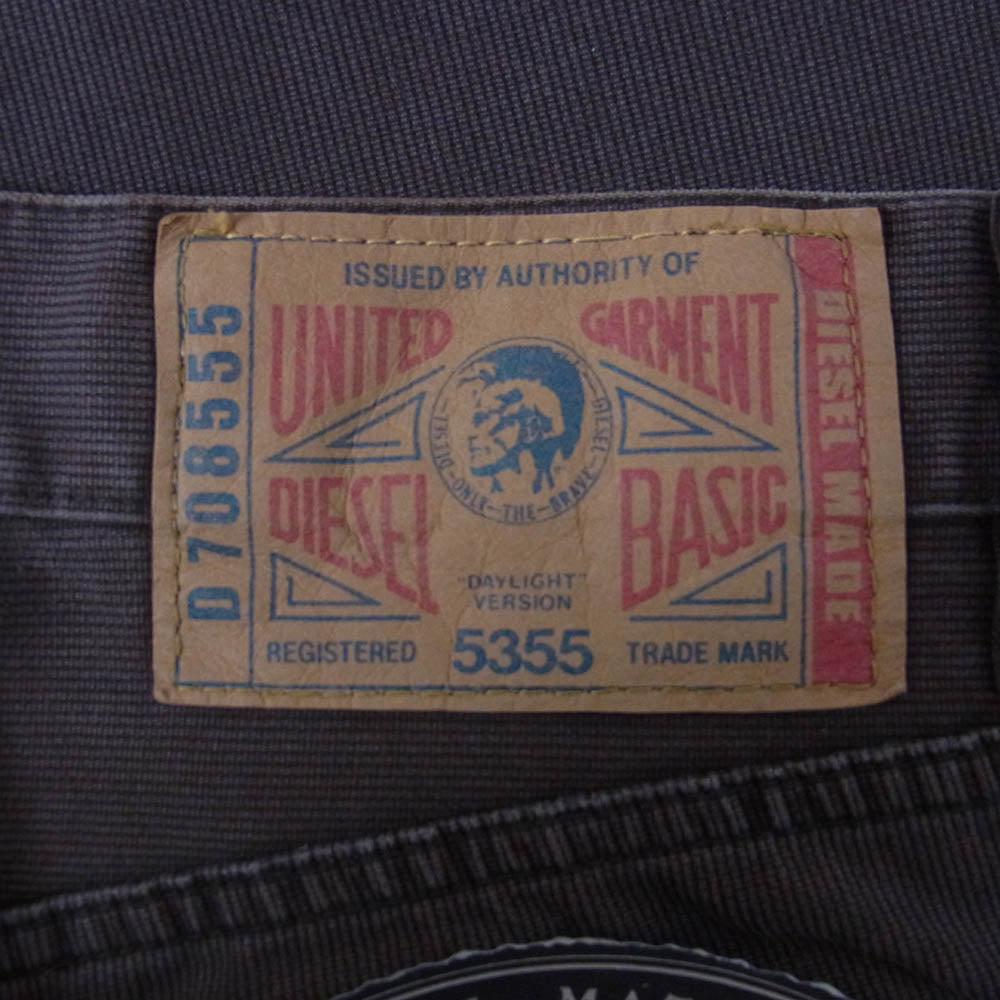 DIESEL ディーゼル フラッシャー付き PANTALONE パンタロン デニムパンツ ブラウン系 29【中古】