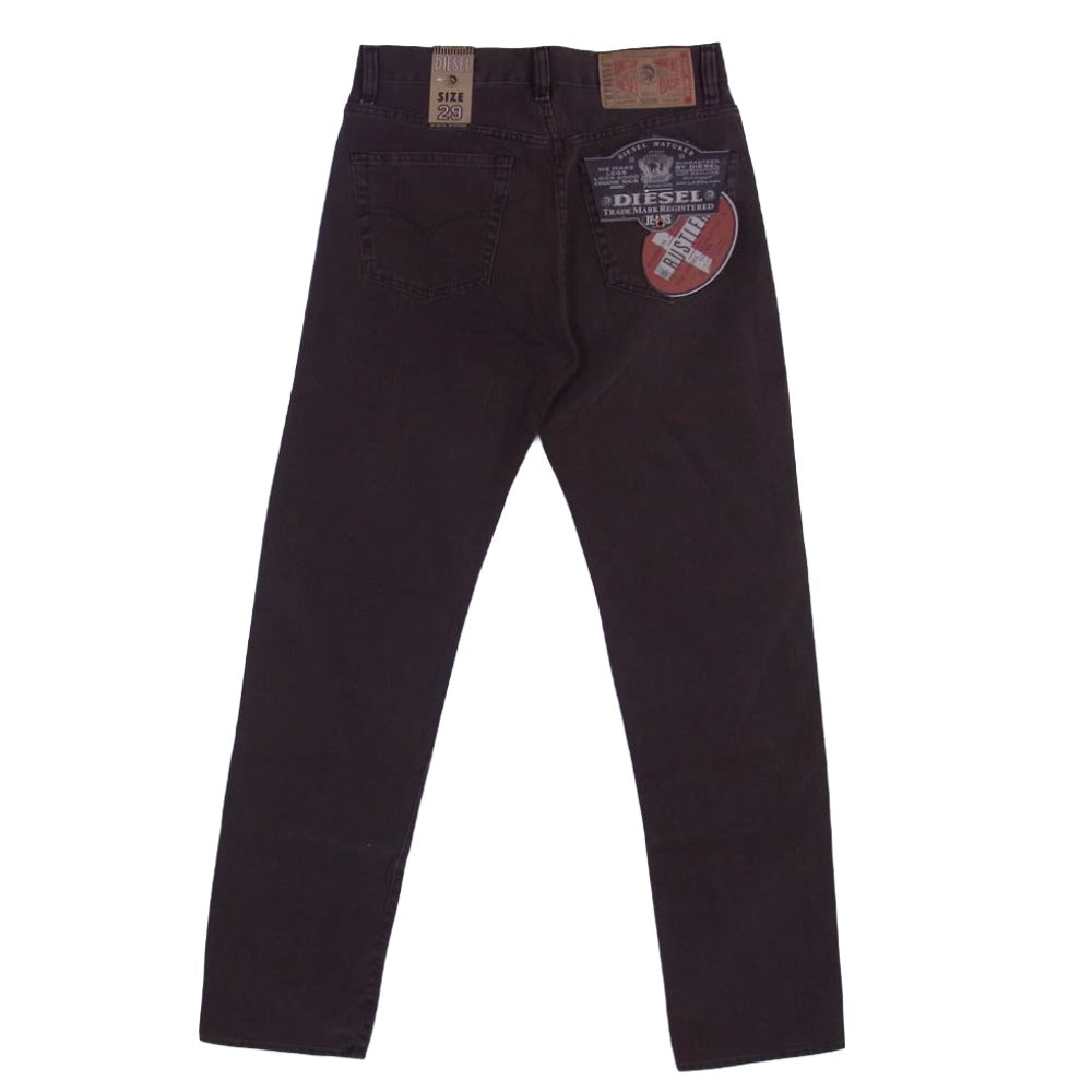 DIESEL ディーゼル フラッシャー付き PANTALONE パンタロン デニムパンツ ブラウン系 29【中古】