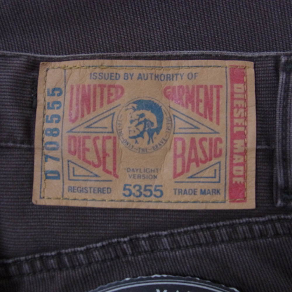 DIESEL ディーゼル フラッシャー付き PANTALONE パンタロン デニムパンツ ブラウン系 29【中古】