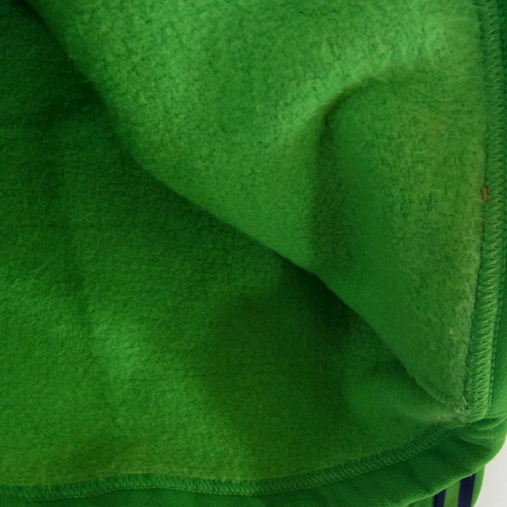 adidas アディダス フランス製 70S ハーフジップ トラック トップ パーカー グリーン系 サイズ表記無【中古】