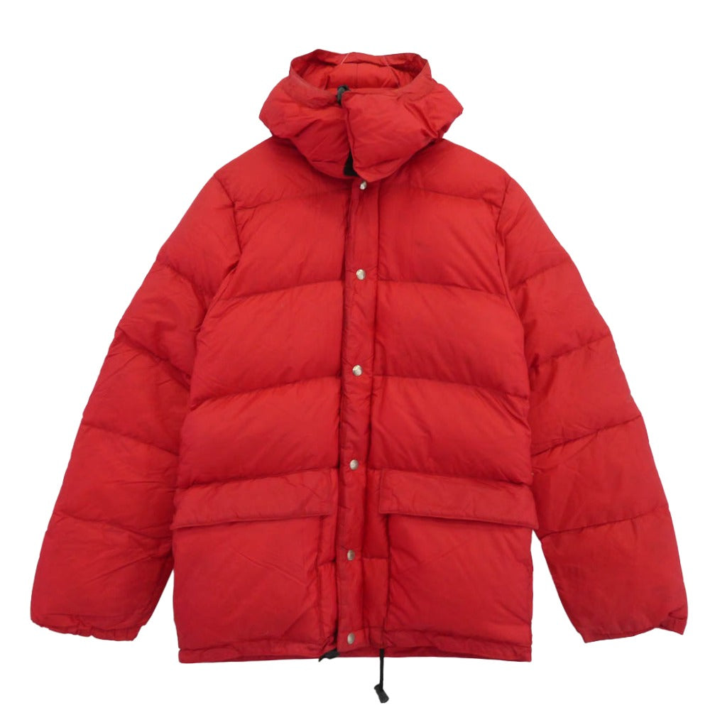 Crescent Down Works クレセントダウンワークス USA製 GOOSE DOWN JACKET グース ダウン ジャケット レッド系 S【中古】