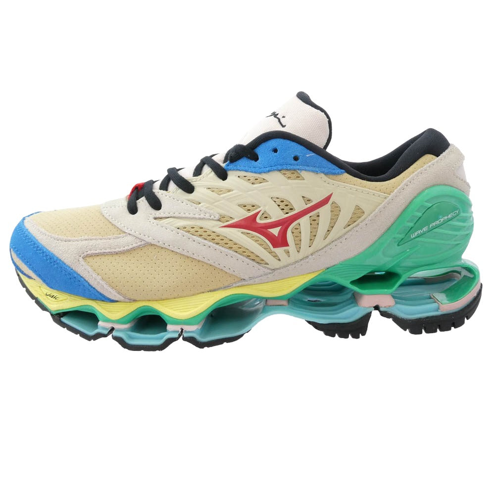 Mizuno ミズノ D1GA241201 × Hiroshi Nagai 永井博 Mizuno Wave Prophecy LS ウェーブ プロフェシー スニーカー マルチカラー系 26cm【極上美品】【中古】