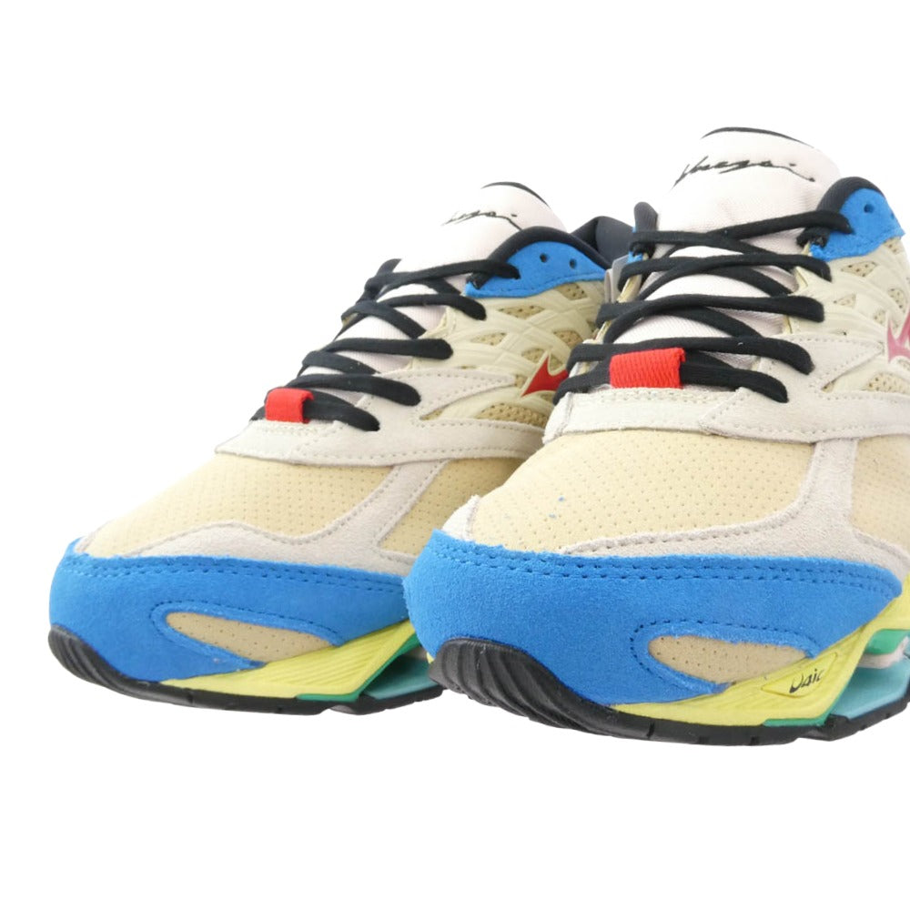 Mizuno ミズノ D1GA241201 × Hiroshi Nagai 永井博 Mizuno Wave Prophecy LS ウェーブ プロフェシー スニーカー マルチカラー系 26cm【極上美品】【中古】