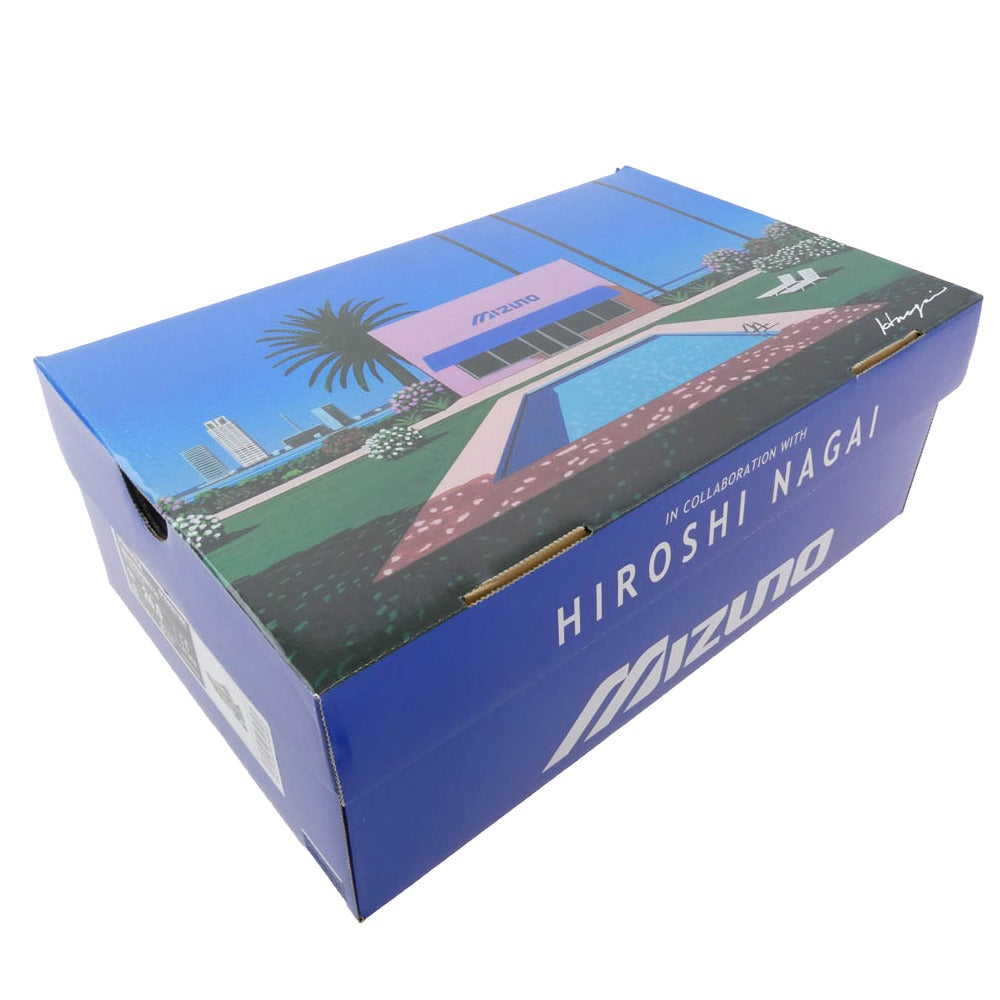 Mizuno ミズノ D1GA241201 × Hiroshi Nagai 永井博 Mizuno Wave Prophecy LS ウェーブ プロフェシー スニーカー マルチカラー系 26cm【極上美品】【中古】