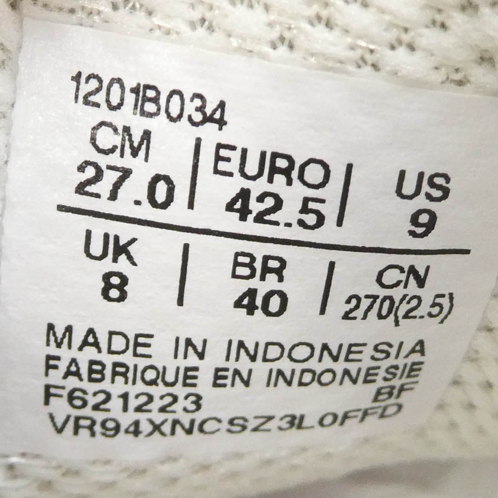 asics アシックス 1201B034-100 ×ENNOY エンノイ GEL-NIMBUS 9 ゲルニンバス スニーカー ホワイト系 オフホワイト系 27cm【極上美品】【中古】
