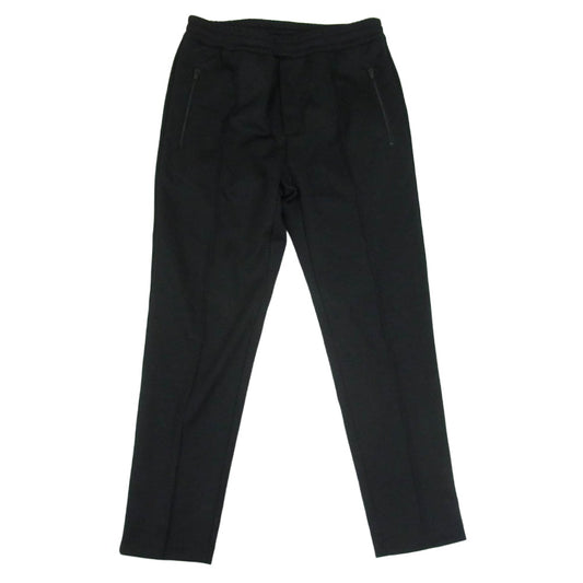 Stella McCartney ステラマッカートニー 528587 SMP01 ジャージ―素材 センターシーム イージー パンツ ブラック系 XS【中古】