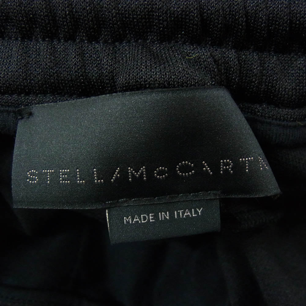 Stella McCartney ステラマッカートニー 528587 SMP01 ジャージ―素材 センターシーム イージー パンツ ブラック系 XS【中古】