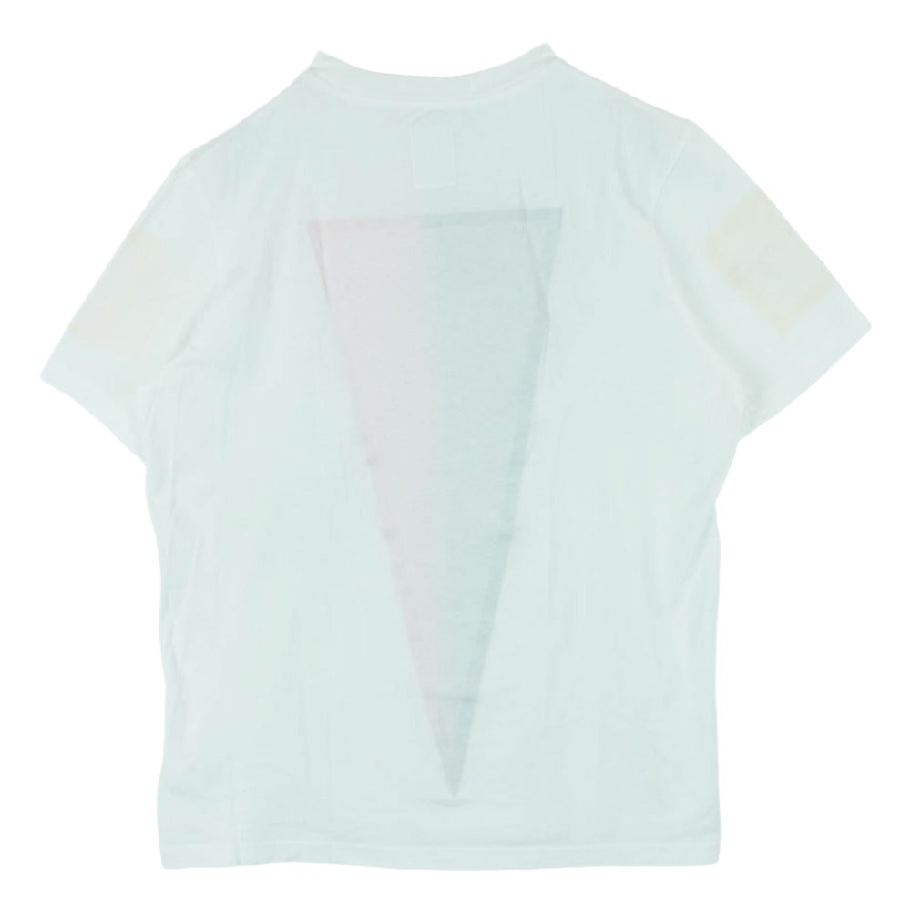 OAMC オーエーエムシー 15SS 内側プリント 半袖 Tシャツ カットソー コットン ポルトガル製 ホワイト系 S【中古】