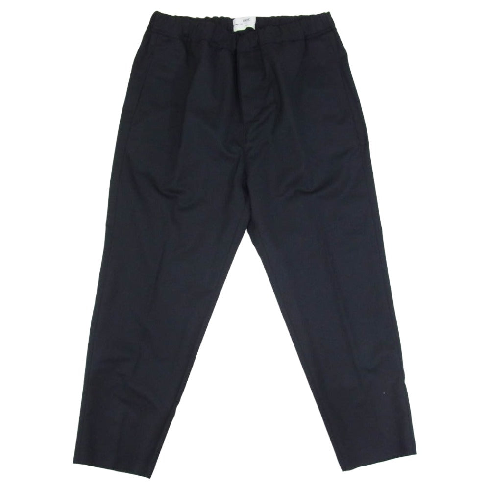 OAMC オーエーエムシー イージーウエスト クロップド スラックス パンツ ネイビー系 S【中古】