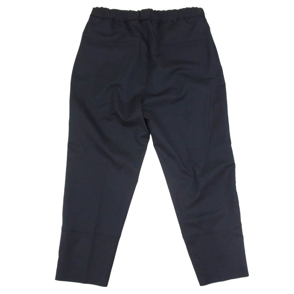OAMC オーエーエムシー イージーウエスト クロップド スラックス パンツ ネイビー系 S【中古】