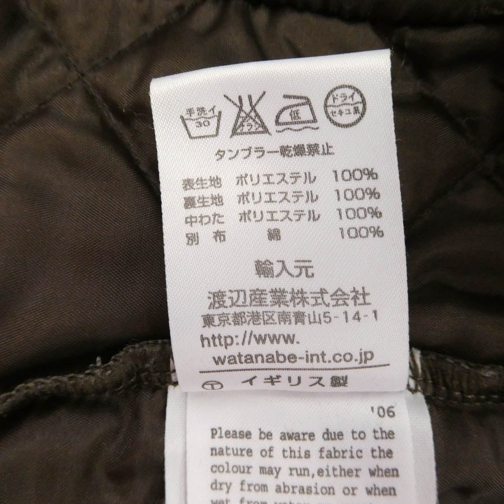 LAVENHAM ラベンハム キルティング ジャケット コート ブラウン系 40【中古】