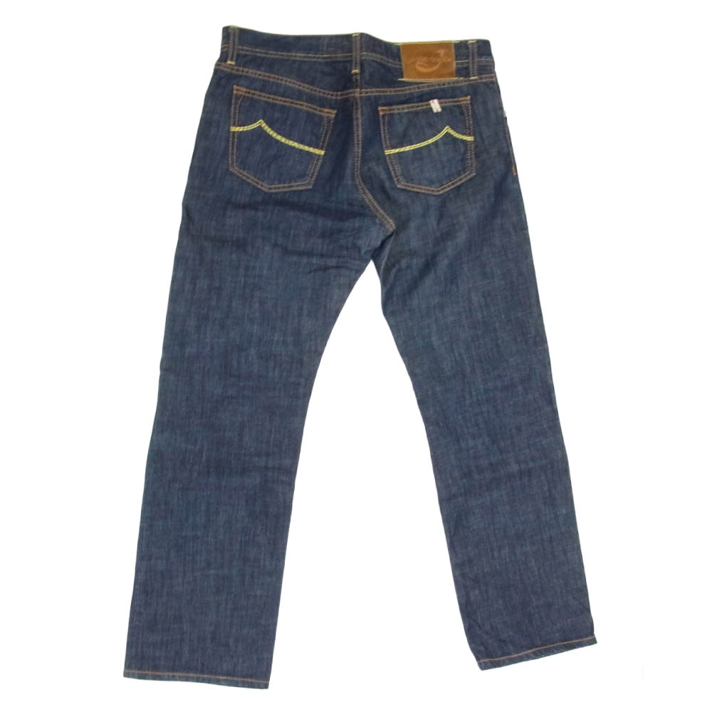 JACOB COHEN ヤコブコーエン イタリア製 ボタンフライ デニム パンツ インディゴブルー系 33【中古】