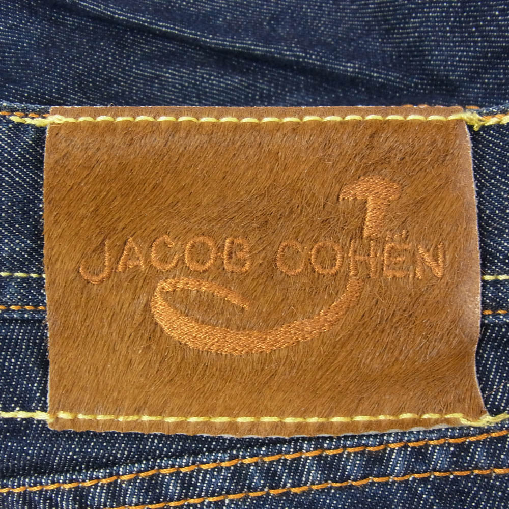 JACOB COHEN ヤコブコーエン イタリア製 ボタンフライ デニム パンツ インディゴブルー系 33【中古】