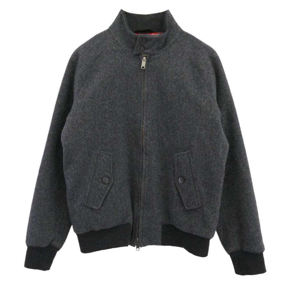 BARACUTA バラクータ イングランド製 裏地チェック G9 ウール ジャケット グレー系 38【中古】