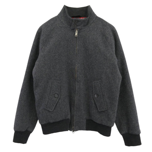 BARACUTA バラクータ イングランド製 裏地チェック G9 ウール ジャケット グレー系 38【中古】