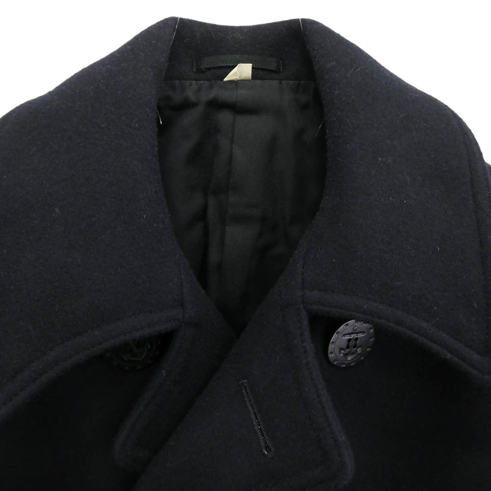 Buzz Rickson's バズリクソンズ BR11554 PEA-COAT NAVAL CLOTHING FACTORY ウール コート ネイビー系 38【中古】
