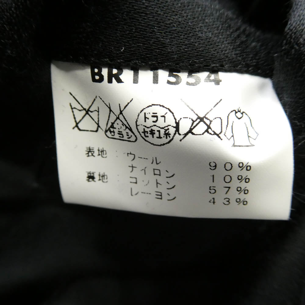 Buzz Rickson's バズリクソンズ BR11554 PEA-COAT NAVAL CLOTHING FACTORY ウール コート ネイビー系 38【中古】