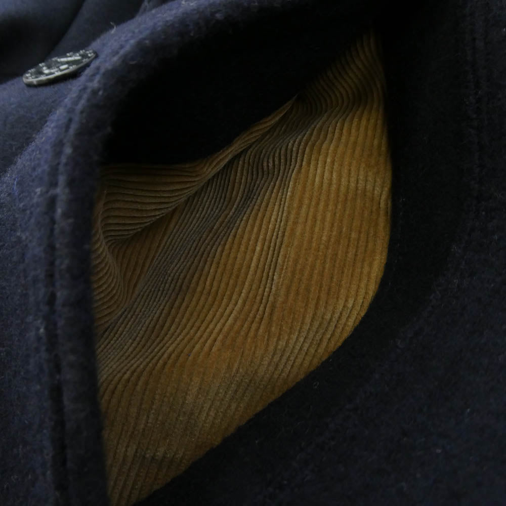 Buzz Rickson's バズリクソンズ BR11554 PEA-COAT NAVAL CLOTHING FACTORY ウール コート ネイビー系 38【中古】