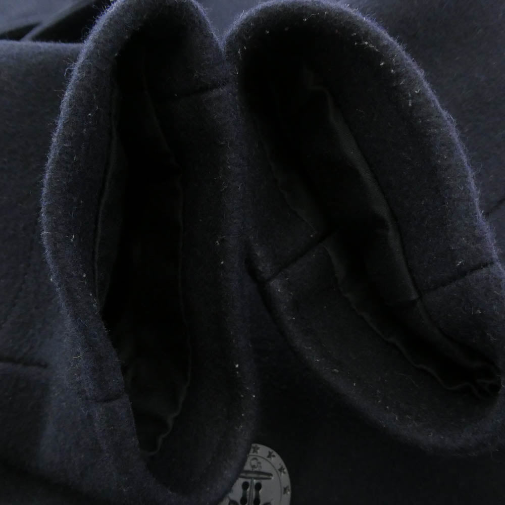 Buzz Rickson's バズリクソンズ BR11554 PEA-COAT NAVAL CLOTHING FACTORY ウール コート ネイビー系 38【中古】