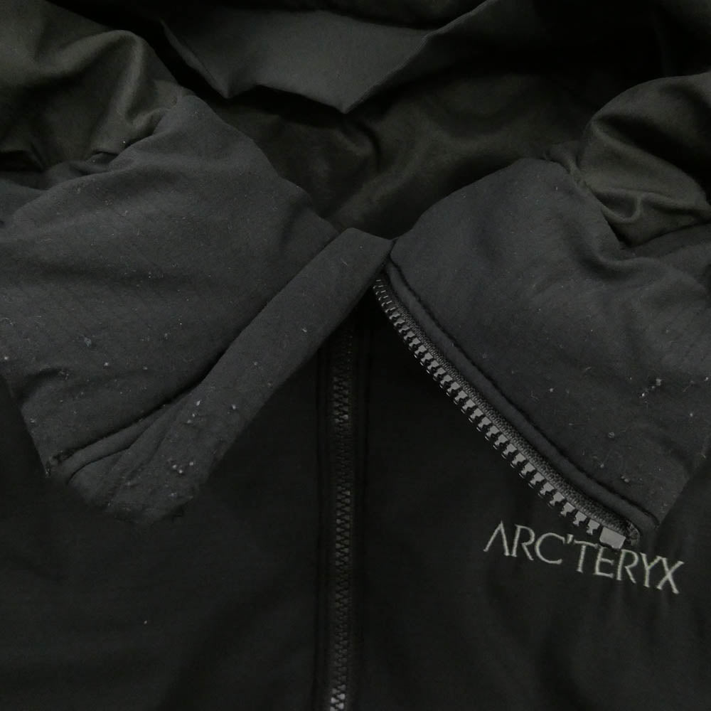 ARC'TERYX アークテリクス ATOM LT HOODY アトム フーディー 中綿 ジャケット ブラック系 S/P【中古】