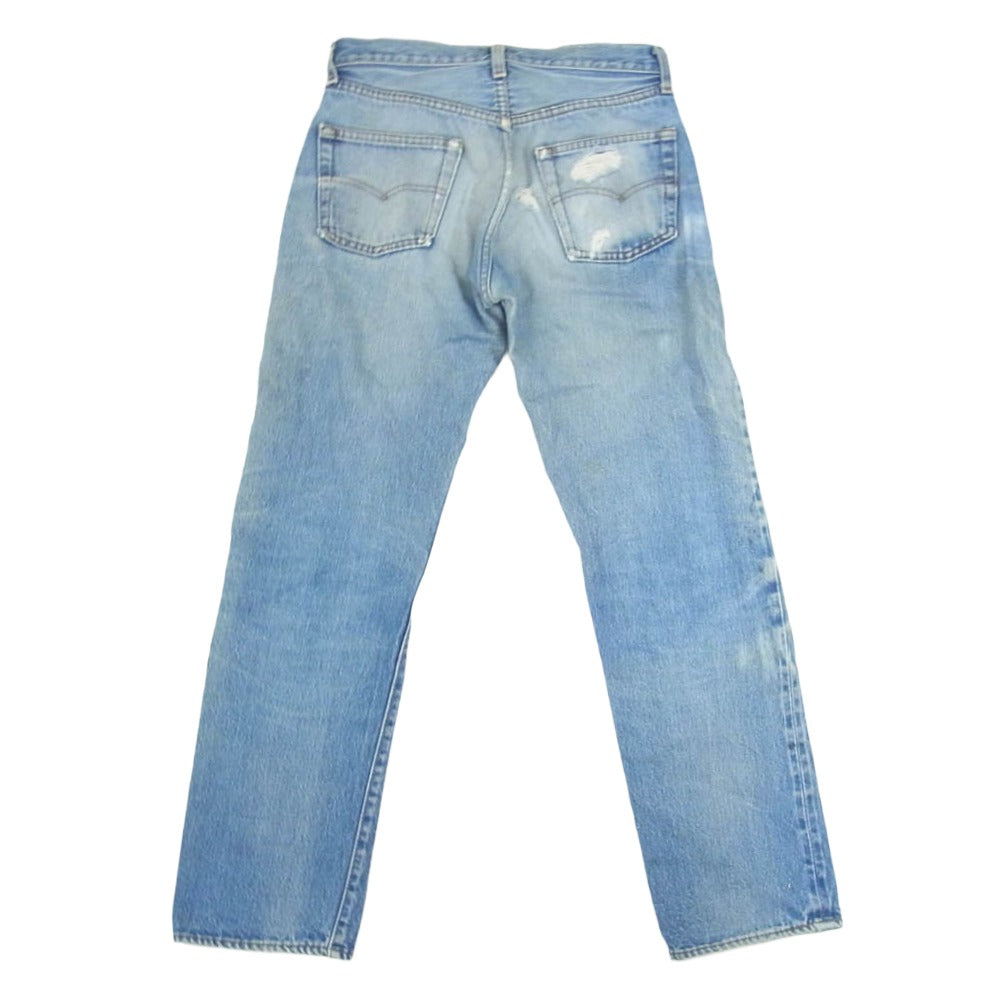 Levi's リーバイス 80s 501 赤耳 ボタン裏刻印524デニム パンツ インディゴブルー系 サイズ表記無【中古】
