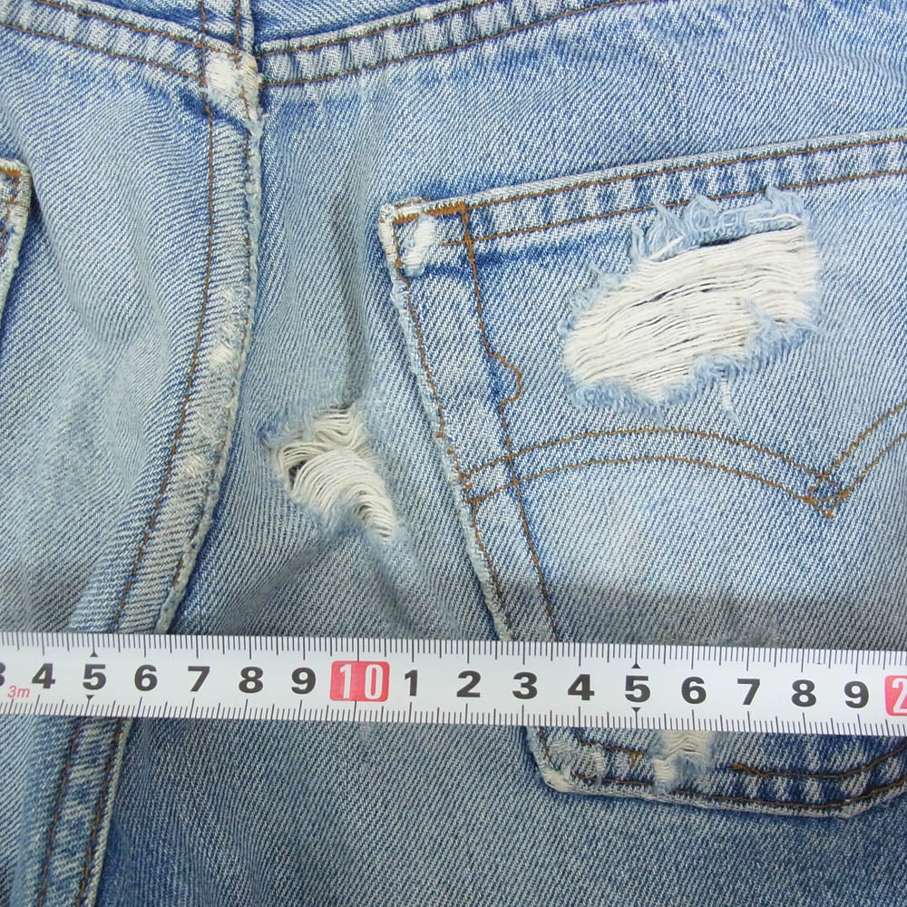Levi's リーバイス 80s 501 赤耳 ボタン裏刻印524デニム パンツ インディゴブルー系 サイズ表記無【中古】