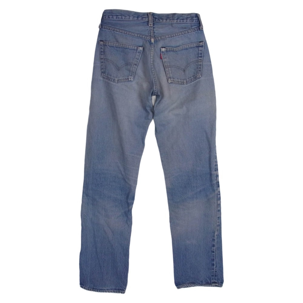 Levi's リーバイス 80s 501 赤耳 ボタン裏刻印524 デニム パンツ ライトブルー系 W28W36【中古】