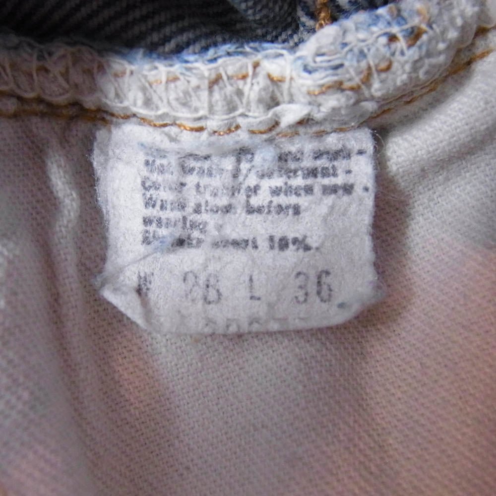 Levi's リーバイス 80s 501 赤耳 ボタン裏刻印524 デニム パンツ ライトブルー系 W28W36【中古】
