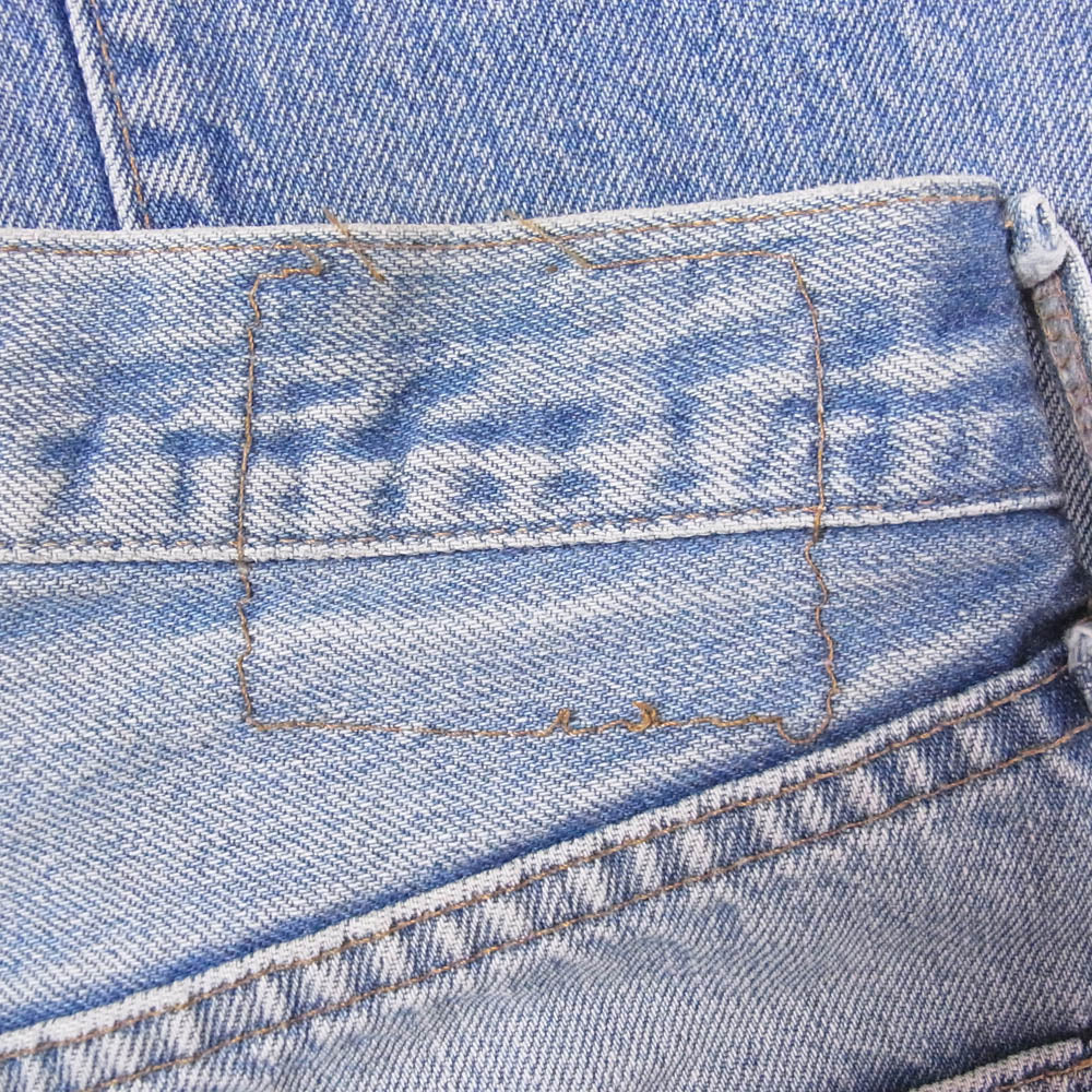 Levi's リーバイス 80s 501 赤耳 ボタン裏刻印524 デニム パンツ ライトブルー系 W28W36【中古】