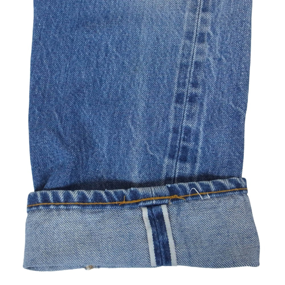 Levi's リーバイス 80s 501 赤耳 ボタン裏刻印558 デニム パンツ インディゴブルー系 27【中古】