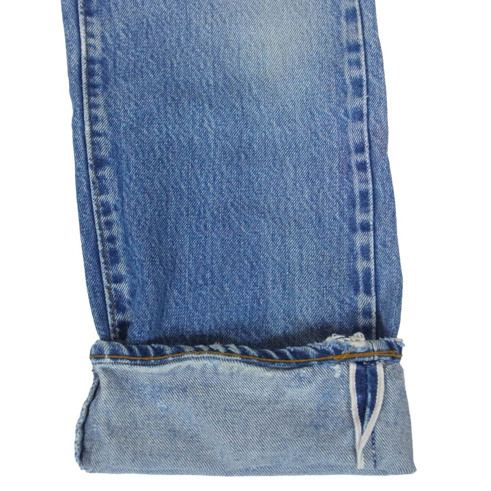 Levi's リーバイス 80s 501 赤耳 ボタン裏刻印524デニム パンツ インディゴブルー系 W27程度【中古】