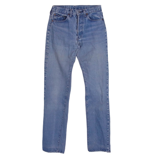 Levi's リーバイス 80s 501 赤耳 ボタン裏刻印524 デニム パンツ ライトブルー系 不明【中古】