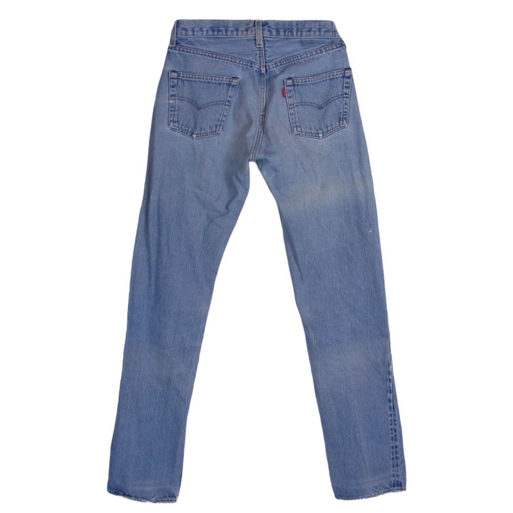 Levi's リーバイス 80s 501 赤耳 ボタン裏刻印524 デニム パンツ ライトブルー系 不明【中古】
