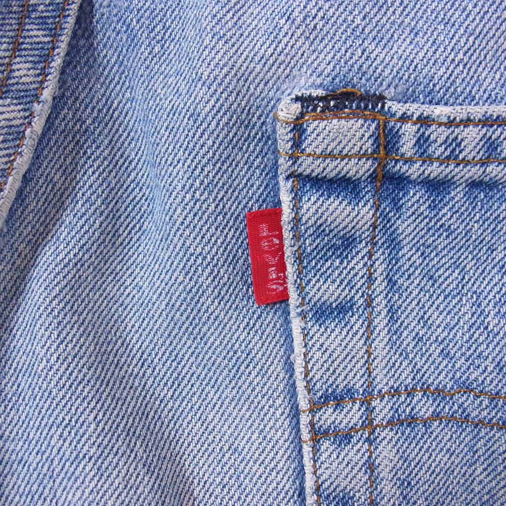 Levi's リーバイス 80s 501 赤耳 ボタン裏刻印524 デニム パンツ ライトブルー系 不明【中古】