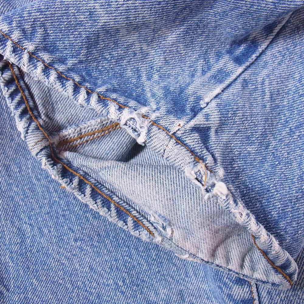 Levi's リーバイス 80s 501 赤耳 ボタン裏刻印524 デニム パンツ ライトブルー系 不明【中古】