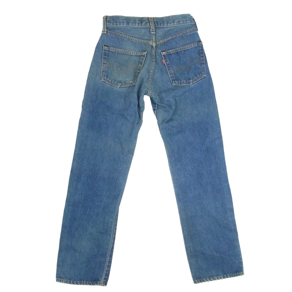 Levi's リーバイス 80s 501 赤耳 ボタン裏刻印524デニム パンツ インディゴブルー系 27【中古】