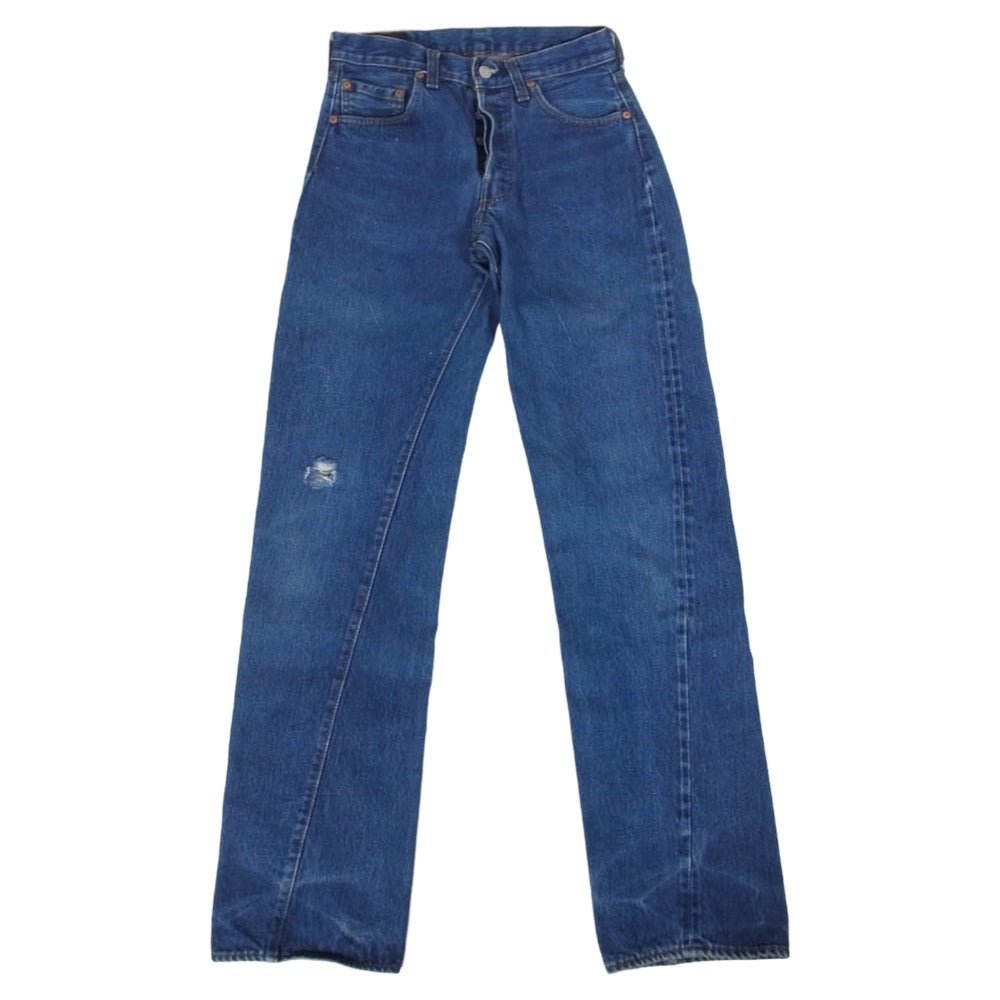 Levi's リーバイス 80s 501 赤耳 ボタン裏刻印524デニム パンツ インディゴブルー系 29【中古】