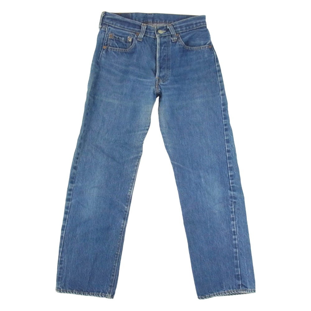 Levi's リーバイス 501 66後期 smalle ボタン裏刻印6 デニム パンツ インディゴブルー系 28【中古】