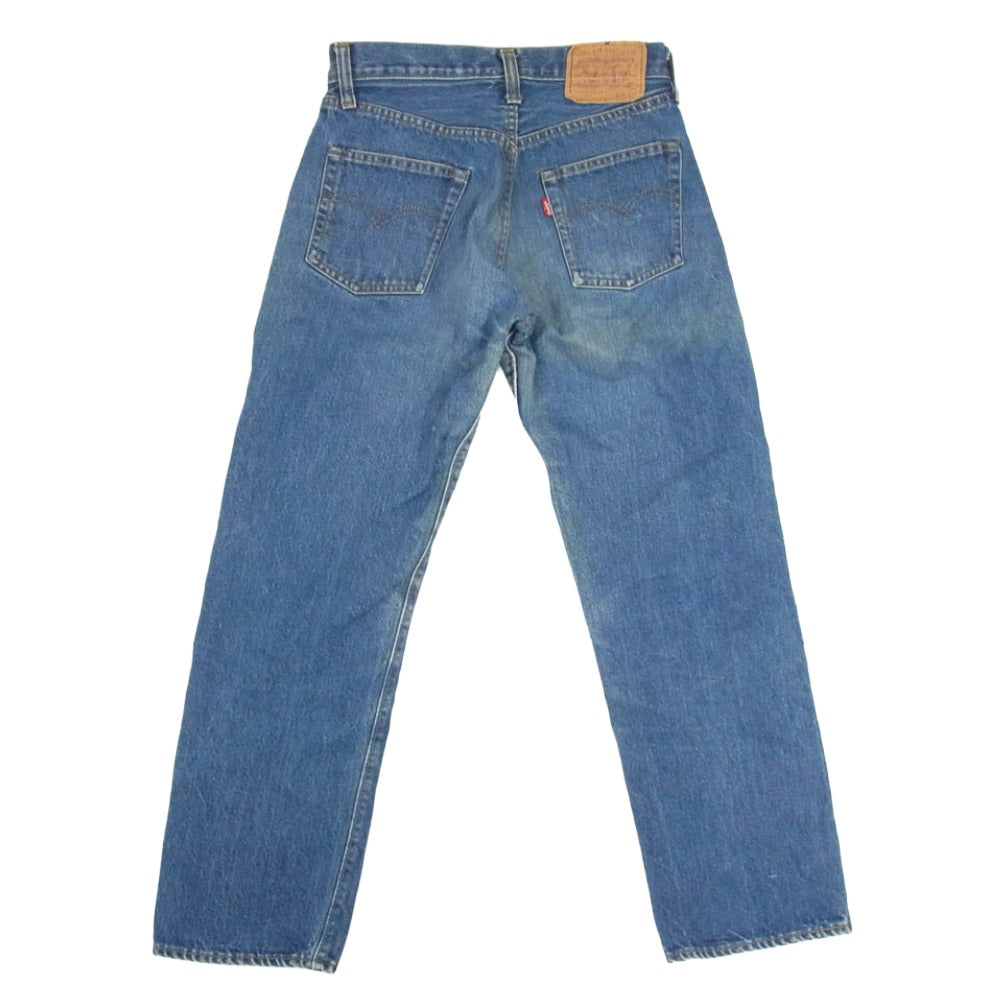 Levi's リーバイス 501 66後期 smalle ボタン裏刻印6 デニム パンツ インディゴブルー系 28【中古】