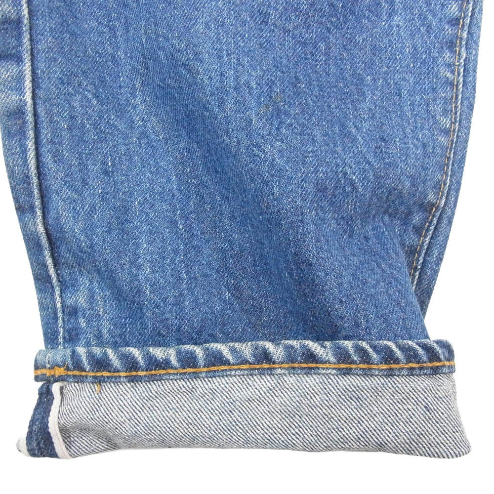 Levi's リーバイス 501 66後期 smalle ボタン裏刻印6 デニム パンツ インディゴブルー系 28【中古】