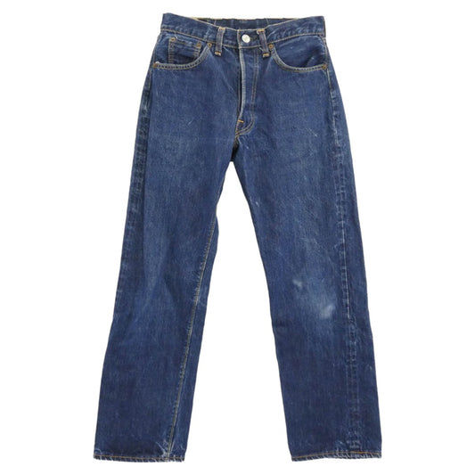 Levi's リーバイス 60s VINTAGE ヴィンテージ 501 BIGE S-TYPE Sタイプ 裏刻印2 両面不均等V 平行ステッチ デニム パンツ インディゴブルー系 W28 L30【中古】