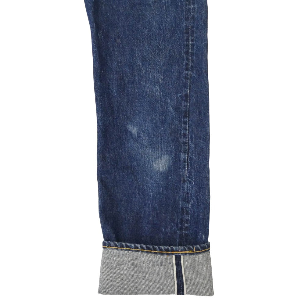 Levi's リーバイス 60s VINTAGE ヴィンテージ 501 BIGE S-TYPE Sタイプ 裏刻印2 両面不均等V 平行ステッチ デニム パンツ インディゴブルー系 W28 L30【中古】