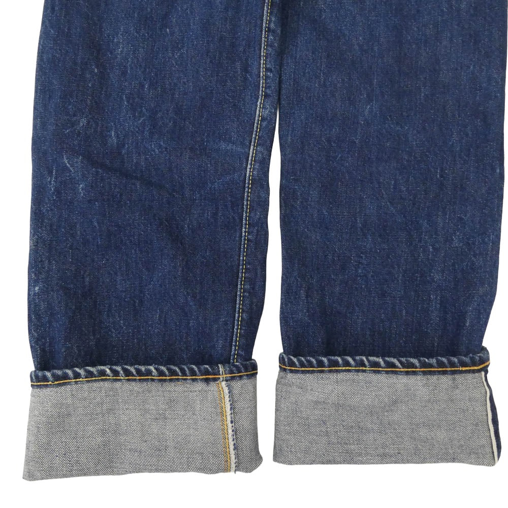 Levi's リーバイス 60s VINTAGE ヴィンテージ 501 BIGE S-TYPE Sタイプ 裏刻印2 両面不均等V 平行ステッチ デニム パンツ インディゴブルー系 W28 L30【中古】