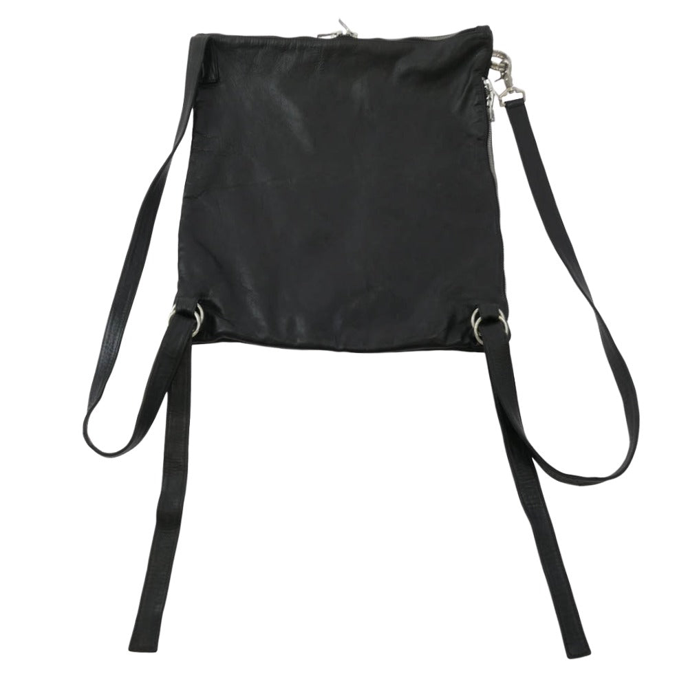 ISAMUKATAYAMA BACKLASH イサムカタヤマバックラッシュ JAPAN HORSE LEATHER RUCKSACK ジャパンホースレザー リュックサック ショルダーバッグ ブラック系【中古】