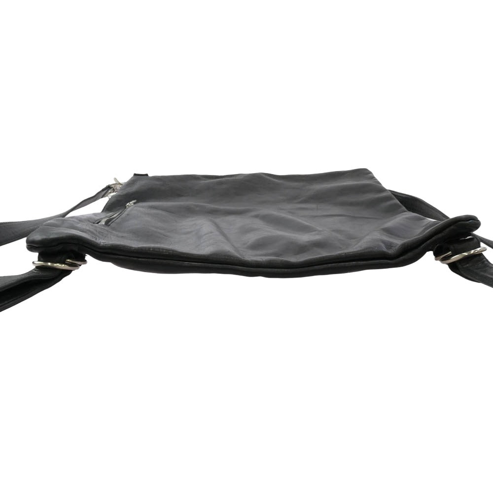 ISAMUKATAYAMA BACKLASH イサムカタヤマバックラッシュ JAPAN HORSE LEATHER RUCKSACK ジャパンホースレザー リュックサック ショルダーバッグ ブラック系【中古】