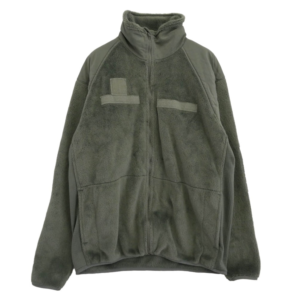米軍 415-01-546-7444 ECWCS GEN 3 COLD WEATHER FLEECE JACKET コールドウェザー フリース ジャケット カーキ系 M【中古】