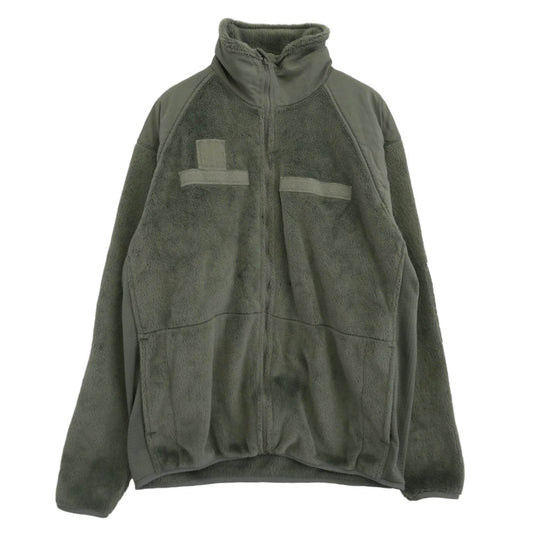 米軍 415-01-546-7444 ECWCS GEN 3 COLD WEATHER FLEECE JACKET コールドウェザー フリース ジャケット カーキ系 M【中古】