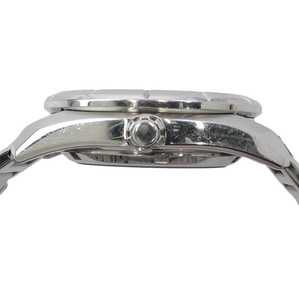 SEIKO セイコー 4R38-00F0 プレサージュ 裏スケルトン オートマチック 腕時計 シルバー系 ブルー系【中古】