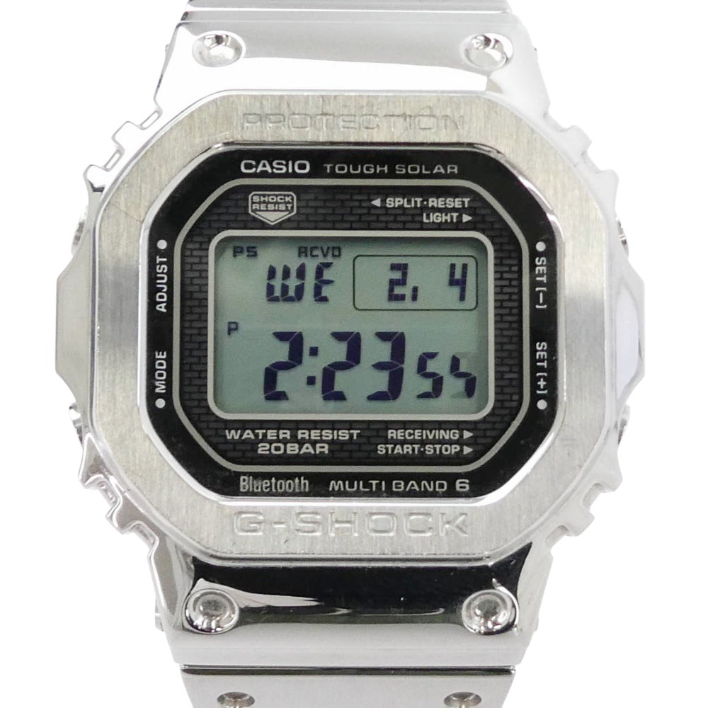 CASIO G-SHOCK カシオ ジーショック GMW-B5000D-1JF シルバー系 ブラック系【中古】
